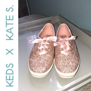 Keds x Kate Spade New York - Rose Gold Shoes